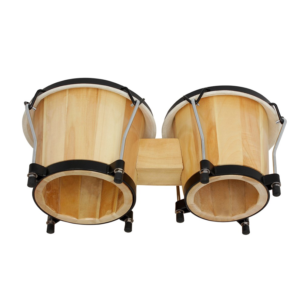Bongo Drum Set - Ahşap Bongo Davul Seti 5.5 İnç