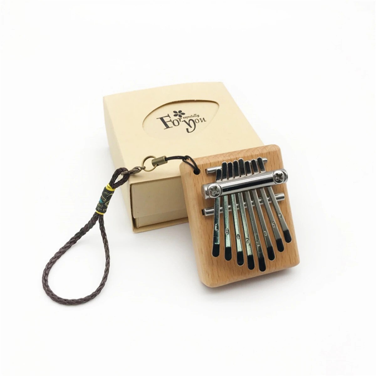 Musical Instrument Piano - Miwayer Mini Kalimba 8 anahtar başparmak