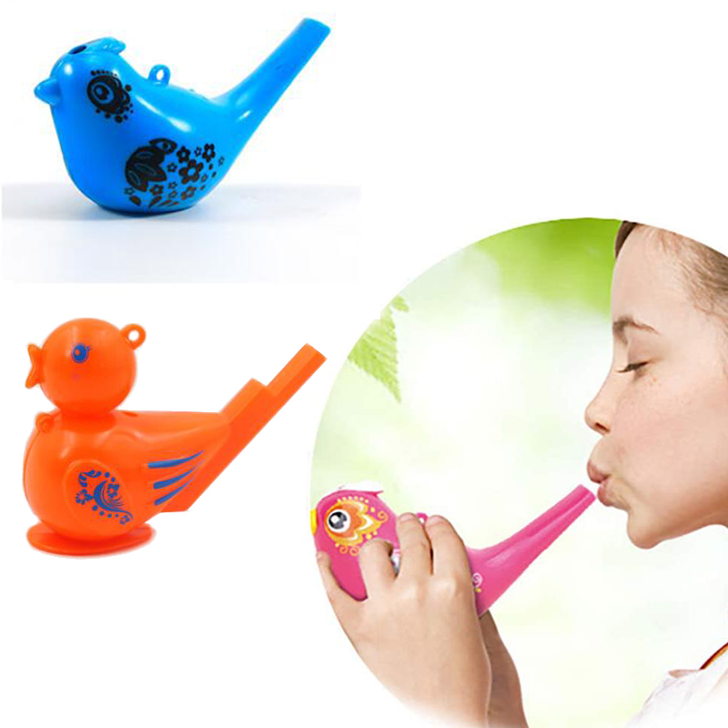 Musical Instrument In Drawing - Renkli çizim su kuş düdük Bathtime