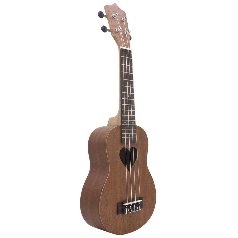 Musical Instrument Hawaiian - 4 Telli Ukulele Profesyonel Masif Ahşap