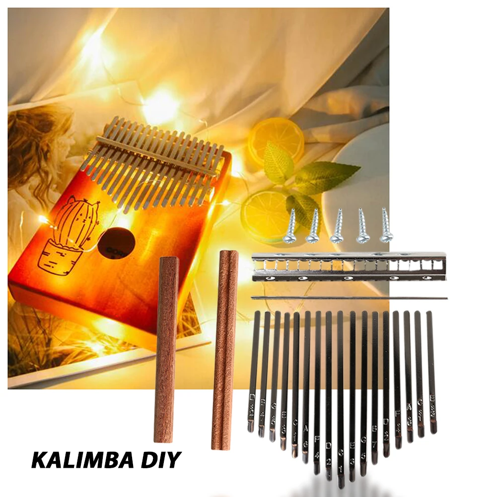 Musical Instrument Piano - DIY 17 Ton Kalimba Tuşları Diş