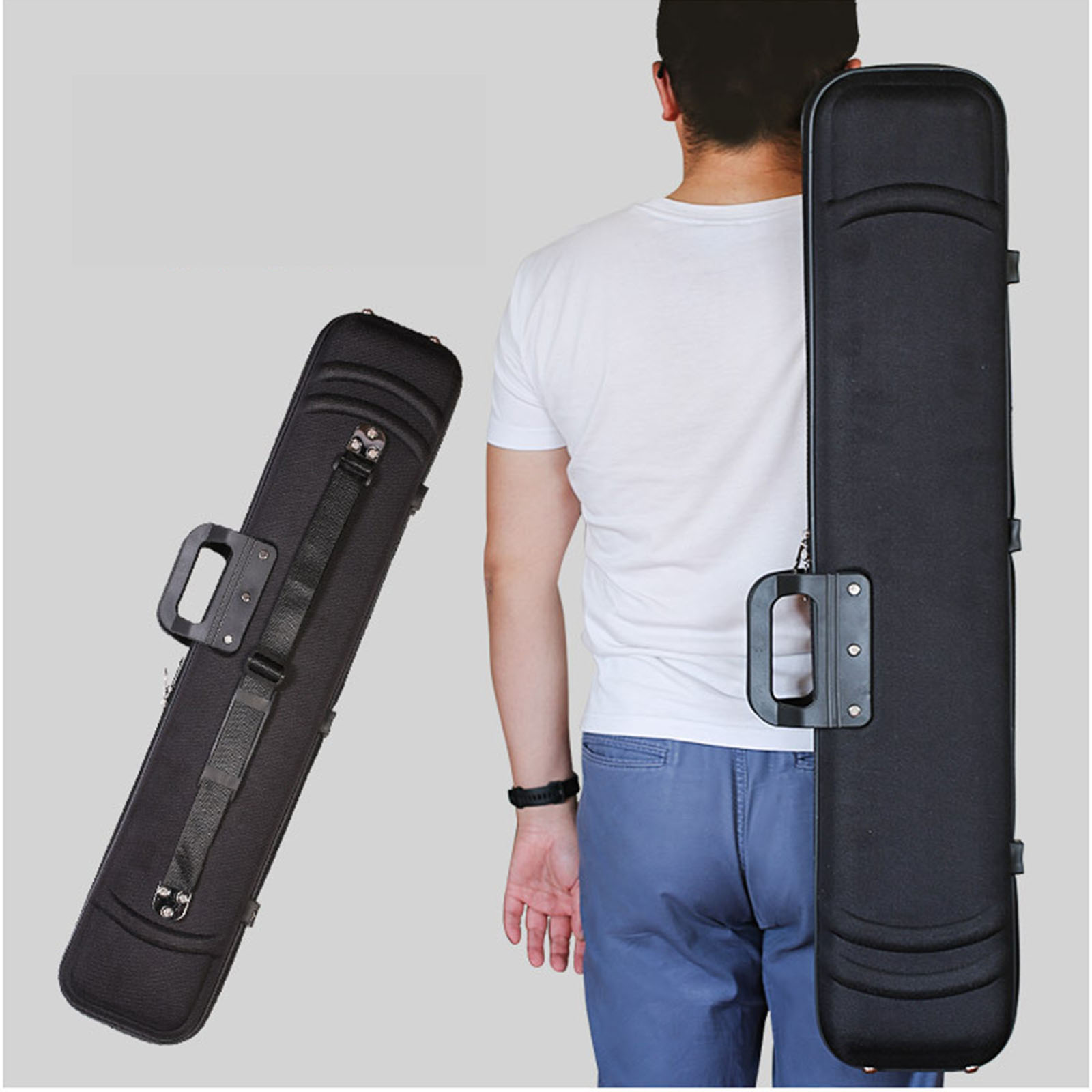 Erhu Violin Chinese - Omuz askısı ile taşınabilir Erhu durumda