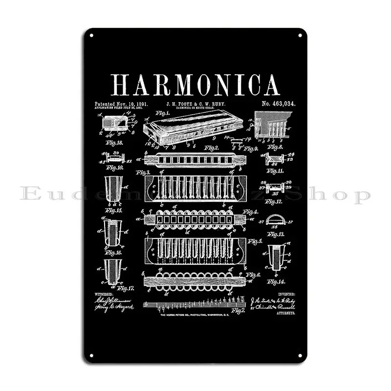 Musical Instrument Sign - Armonika Çalıcısı Ağız Organı Müzik Aleti