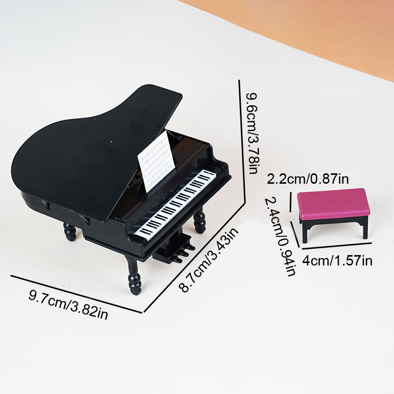 1:12 Dollhouse Minyatür Piyano - Musical Instrument Piano incelemesi ve fiyatı