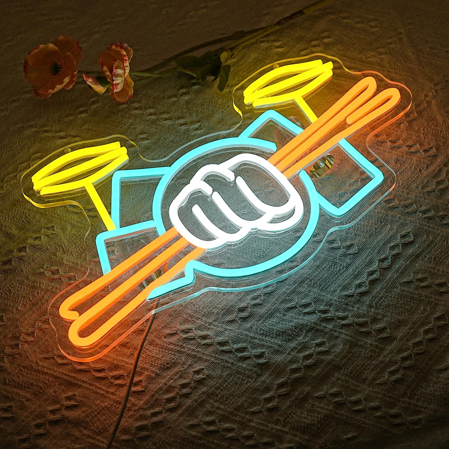 Davul Seti Neon Tabela USB Güç - Musical Instrument Of incelemesi ve fiyatı
