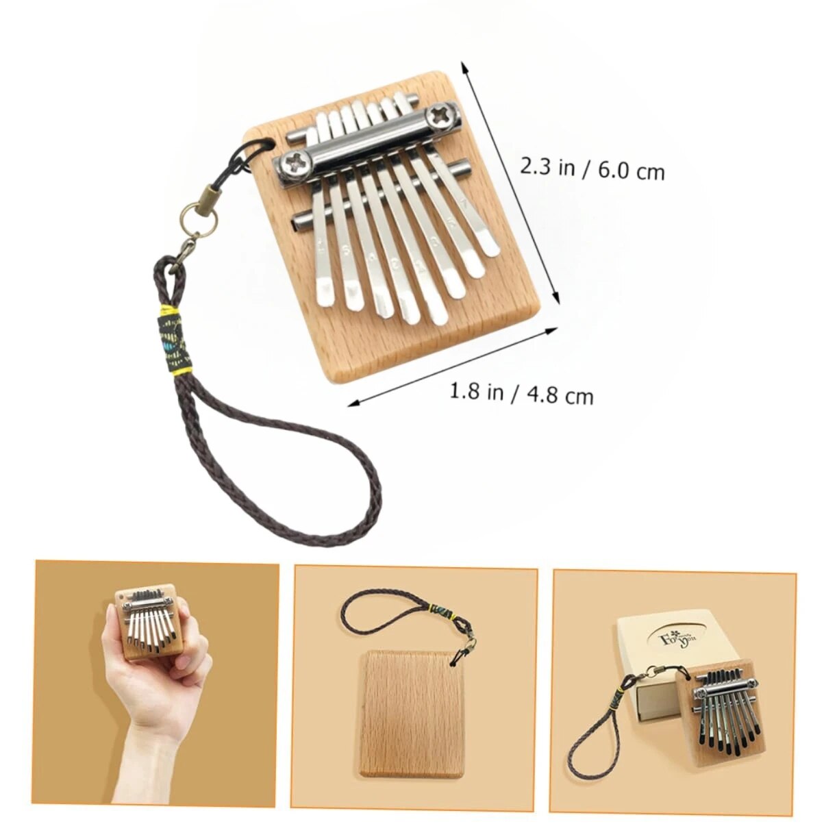 Miwayer Mini Kalimba 8 anahtar - Musical Instrument Piano incelemesi ve fiyatı