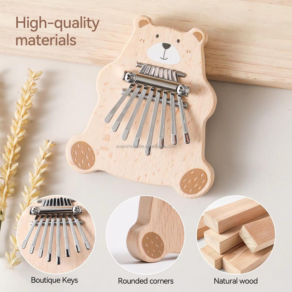 8 Tuşlu Mini Kalimba Taşınabil - Musical Instrument Piano incelemesi ve fiyatı
