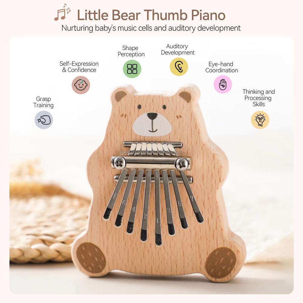 8 Tuşlu Mini Kalimba Taşınabil - Musical Instrument Piano incelemesi ve fiyatı