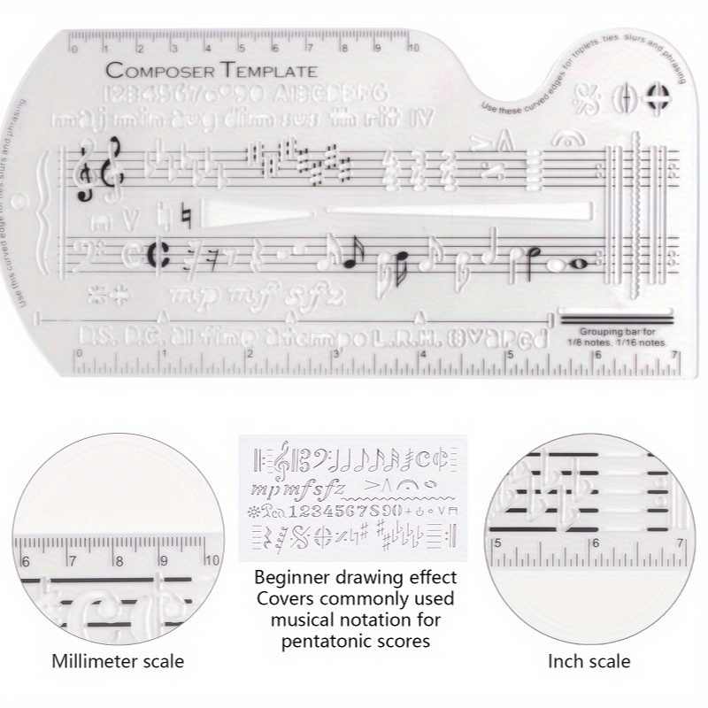 Çok fonksiyonlu beş satırlı pe - Musical Instrument In Drawing incelemesi ve fiyatı