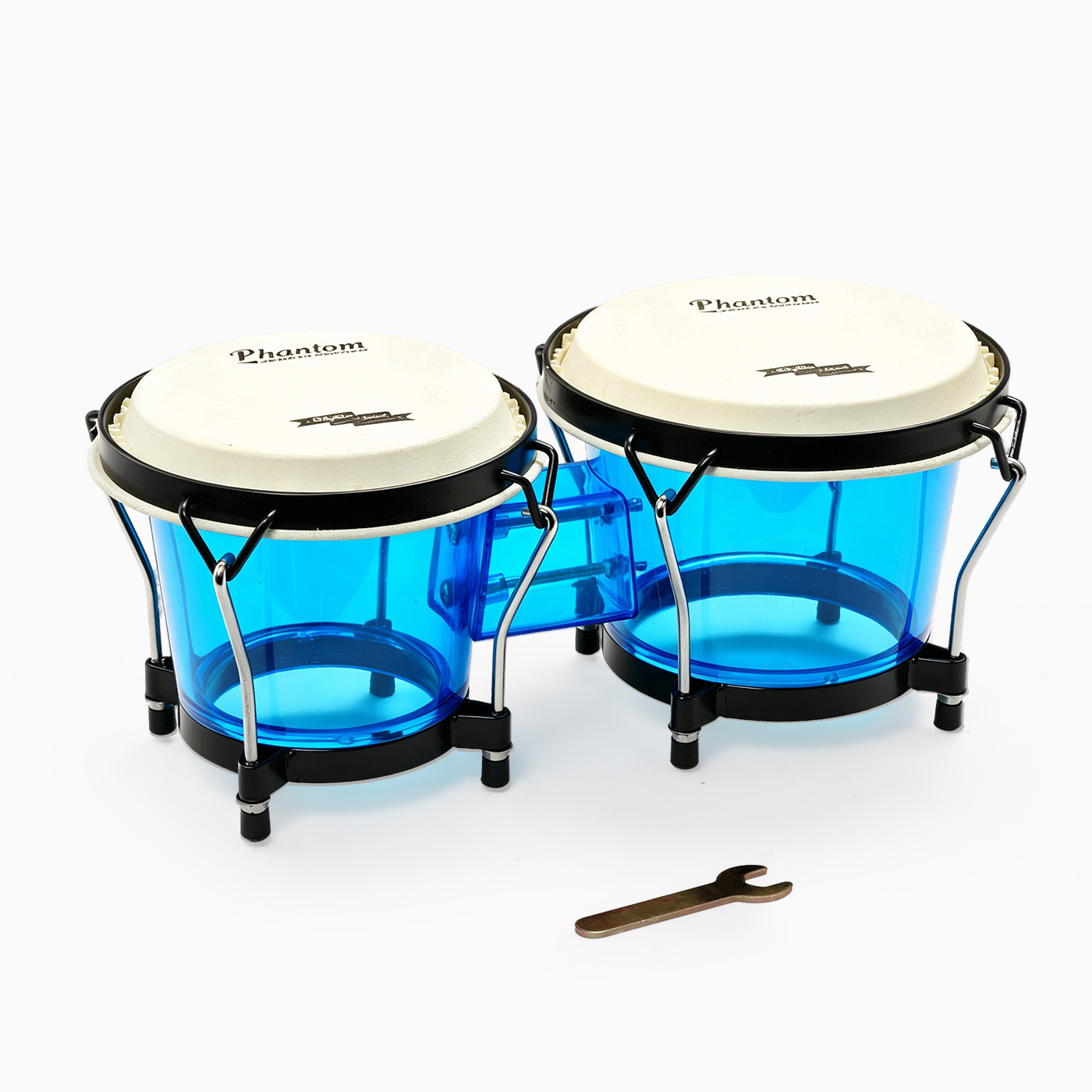 Yüksek Kaliteli Mavi Akrilik B - Bongo Drum Set incelemesi ve fiyatı
