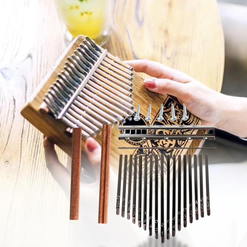 DIY 17 Ton Kalimba Tuşları Diş - Musical Instrument Piano incelemesi ve fiyatı