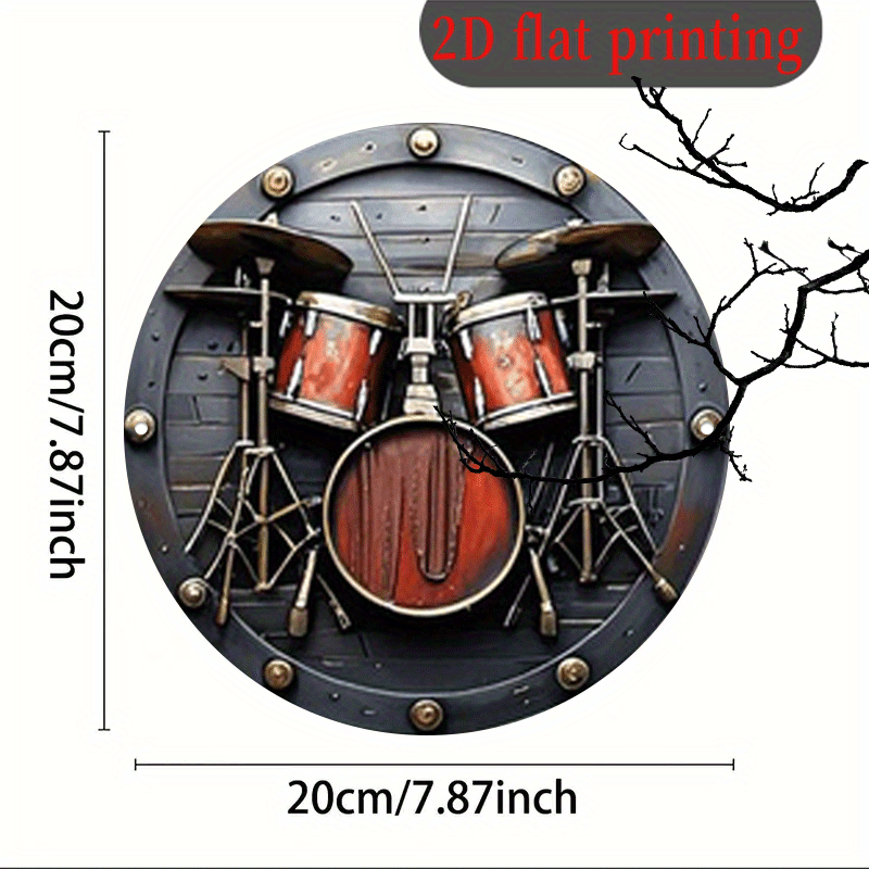 2D Düz, 1 adet, 20.32x20.32 cm - Musical Instrument Sign incelemesi ve fiyatı