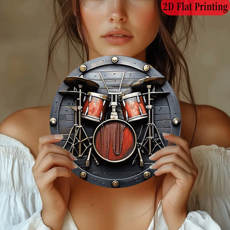2D Düz, 1 adet, 20.32x20.32 cm - Musical Instrument Sign incelemesi ve fiyatı