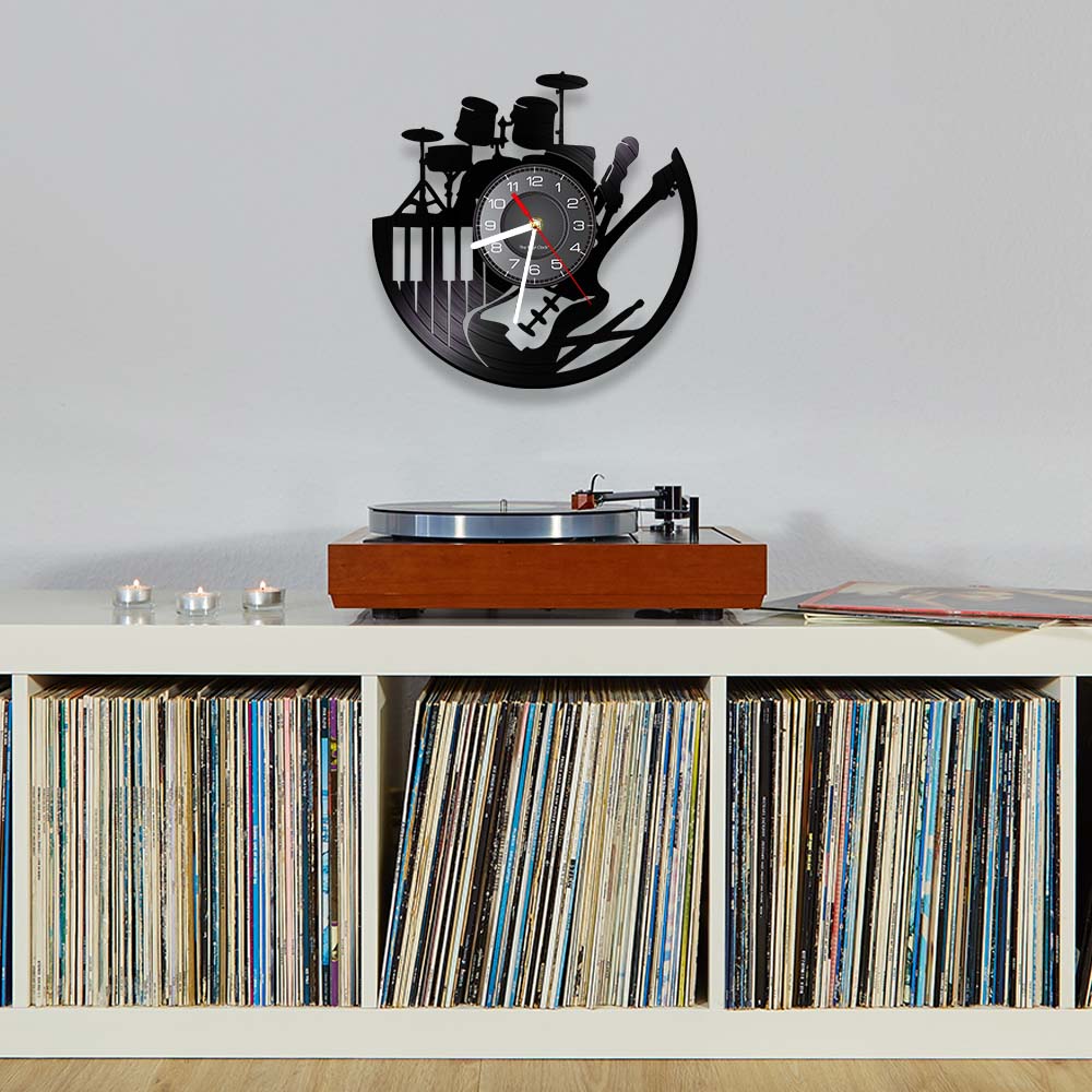 Elektro Gitar Davul Raf Seti V - Musical Instrument Sign incelemesi ve fiyatı