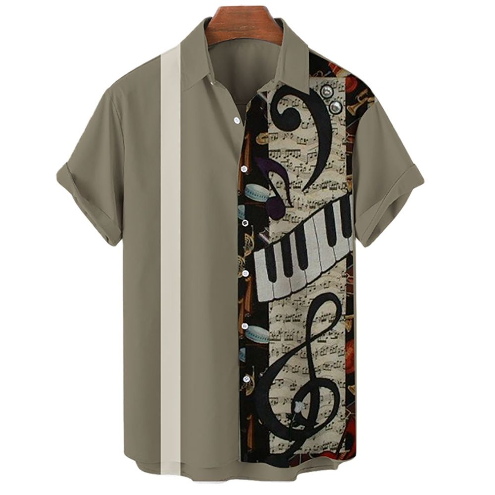 Erkekler için Hawaii Gömlekler - Musical Instrument Hawaiian incelemesi ve fiyatı